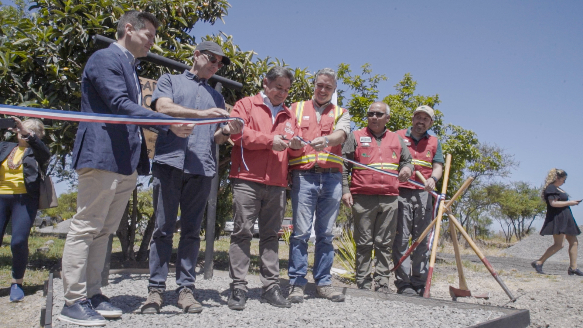 Fundación Sacyr participa en la inauguran Brigada Roble-19 de Conaf en la comuna de San Pedro
